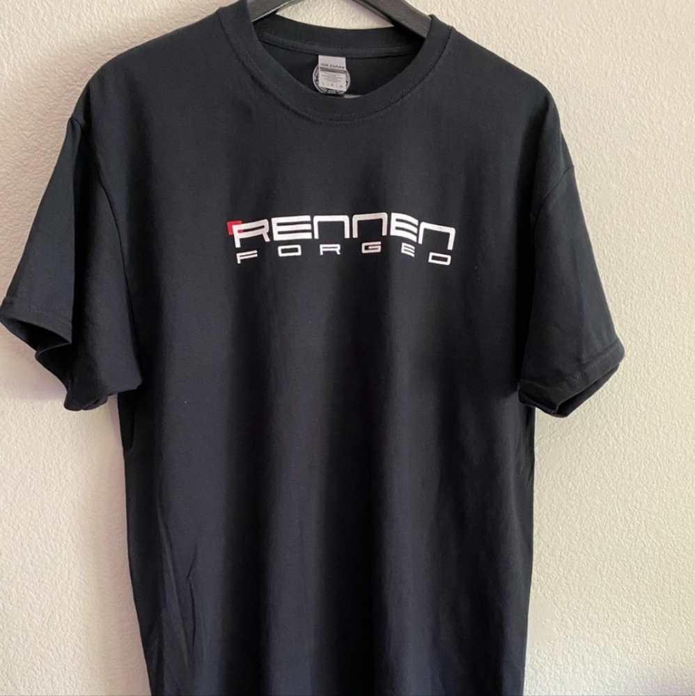 Rennen forged wheels shirt BMW Tesla Porsche Dodge Charger Challenger BBS HRE